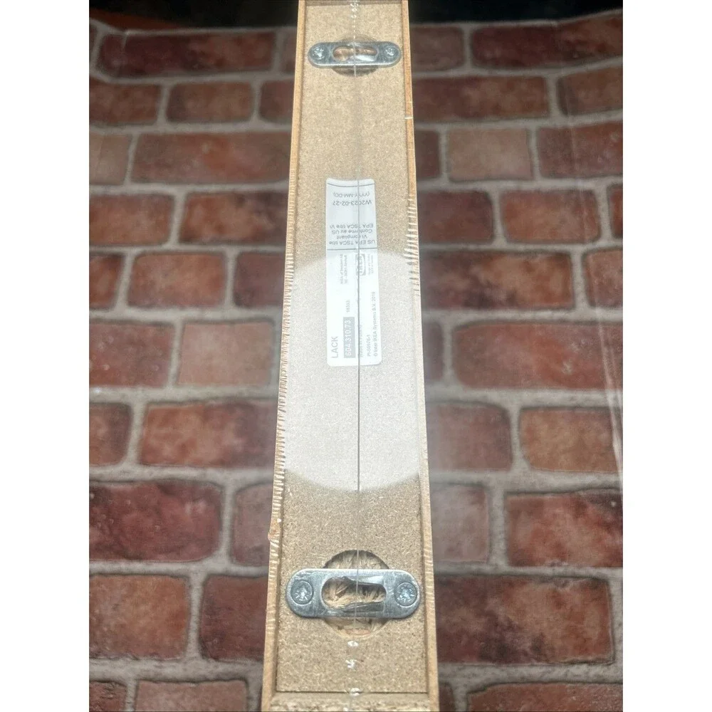 Ikea Lack Floating Wall Shelf White Stained Oak 30x26 CM (11 3/4 X 10 1/4”) New